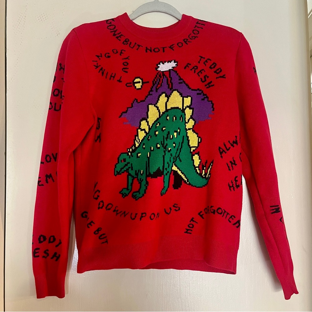 Teddy Fresh “Gone but Not Forgotten” Knit Sweater